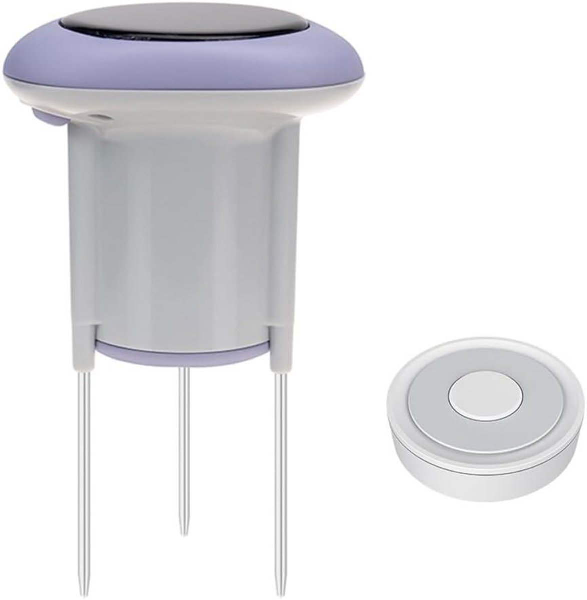 Bodem Sensor - Vochtmeter Temperatuurmeter - Planten Verzorgen - Zonne-energie Werking - IP66 Waterdicht - Zoals Afgebeeld