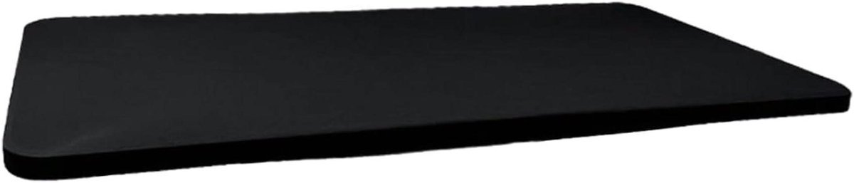 Tafelkleed met elastiek - Beschermhoes tafel - Buiten tafelen - Waterdicht en winddicht - 183 x 76 cm - Zwart