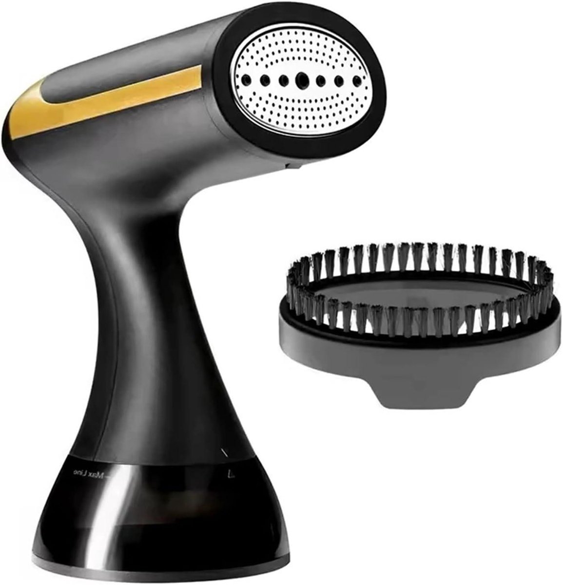 Kledingstomer - Handheld stoomapparaat - Rimpels verwijderen - Krachtige 1500W stoom - 350 ml tank - Zwart
