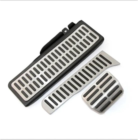 Pedaalhoezen Auto - Roestvrijstalen Pedalen - Verbeterde Grip - Antislip Oppervlak - 4 Stuks - Metaal — afbeelding 5