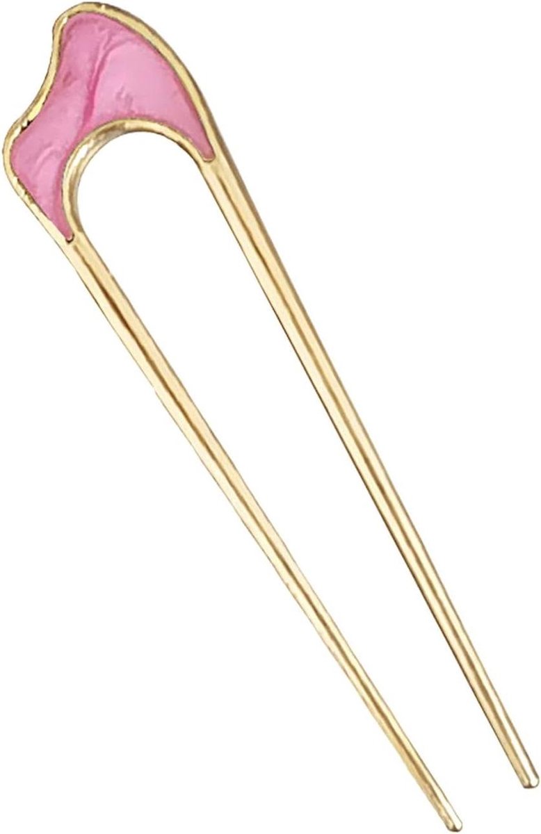 Haarspelden Metaal - U-Vorm Clips - Haar Fixeren - Duurzaam Ontwerp - 5 cm - Goud