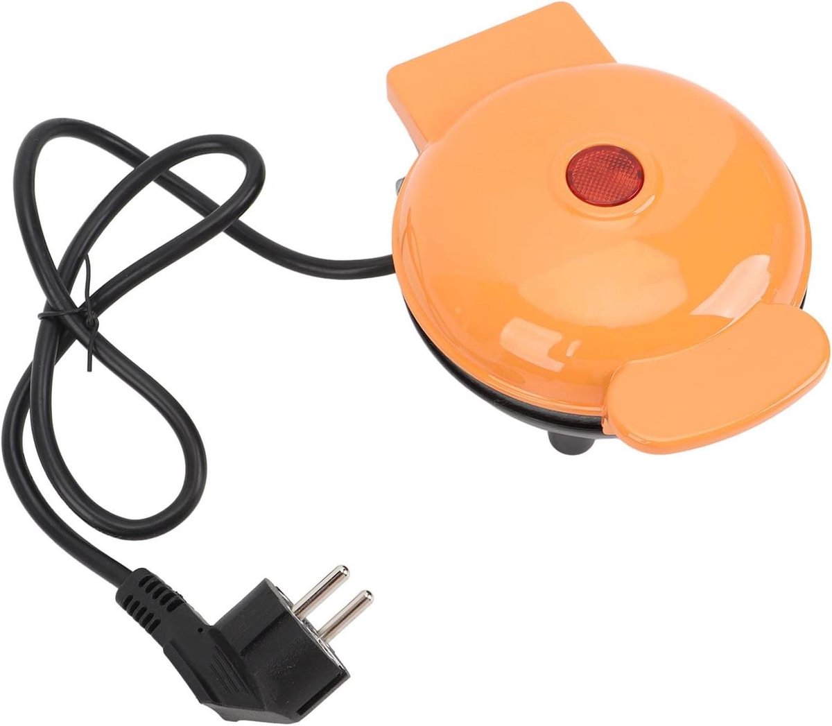 Mini Cakemaker - Apparaat Bakken - Snelle Ontbijtjes - Dubbelzijdig Verwarmend - 19 x 15 x 10 cm - Zwart