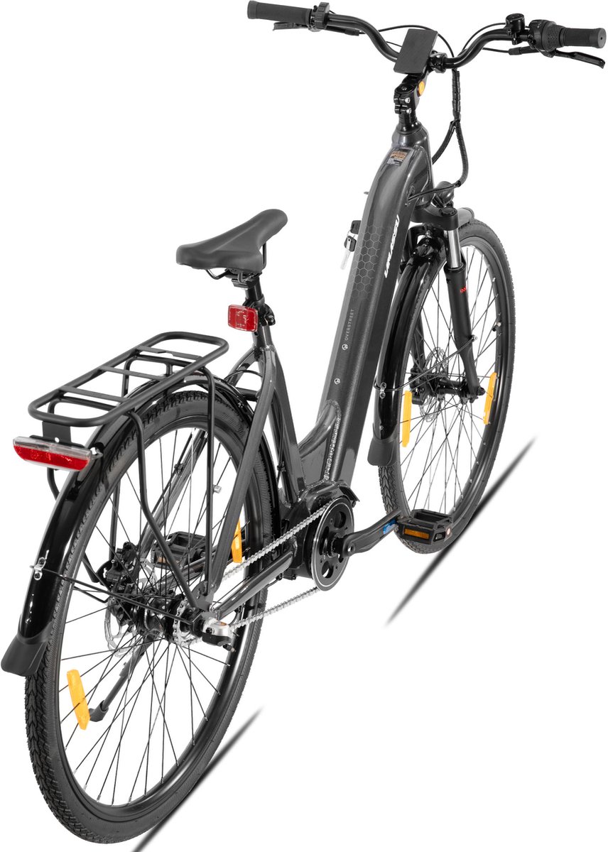 HILAND Overstreet E-Bike Dames - 28 inch - Hydraulische Schijfremmen - 3 Speed Naafversnelling - 250W - 10.4Ah Accu - Lage Instap thumbnail 2