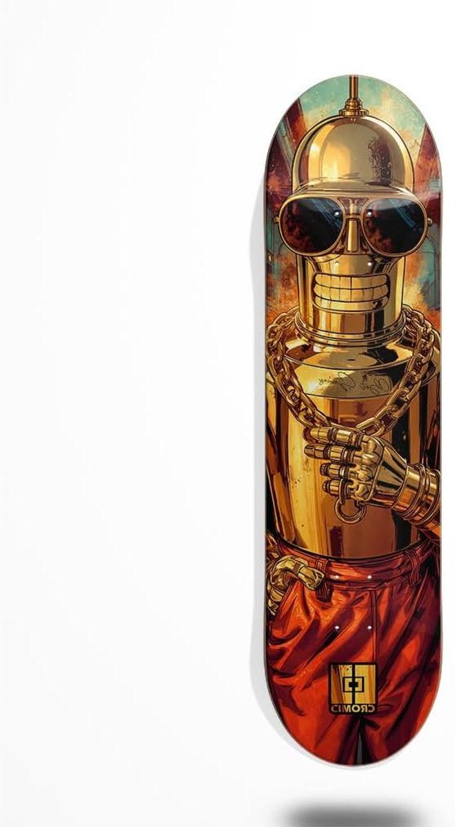 Skateboard Deck Houten Plank Street Skate Duurzaam Hout 8.5 Inch Meerkleurig