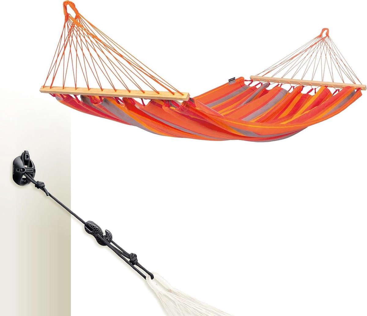 Hangmat met stang - Buiten hangmat - Ontspannen buiten - Weerbestendige stof - 190x100 cm - Toekan