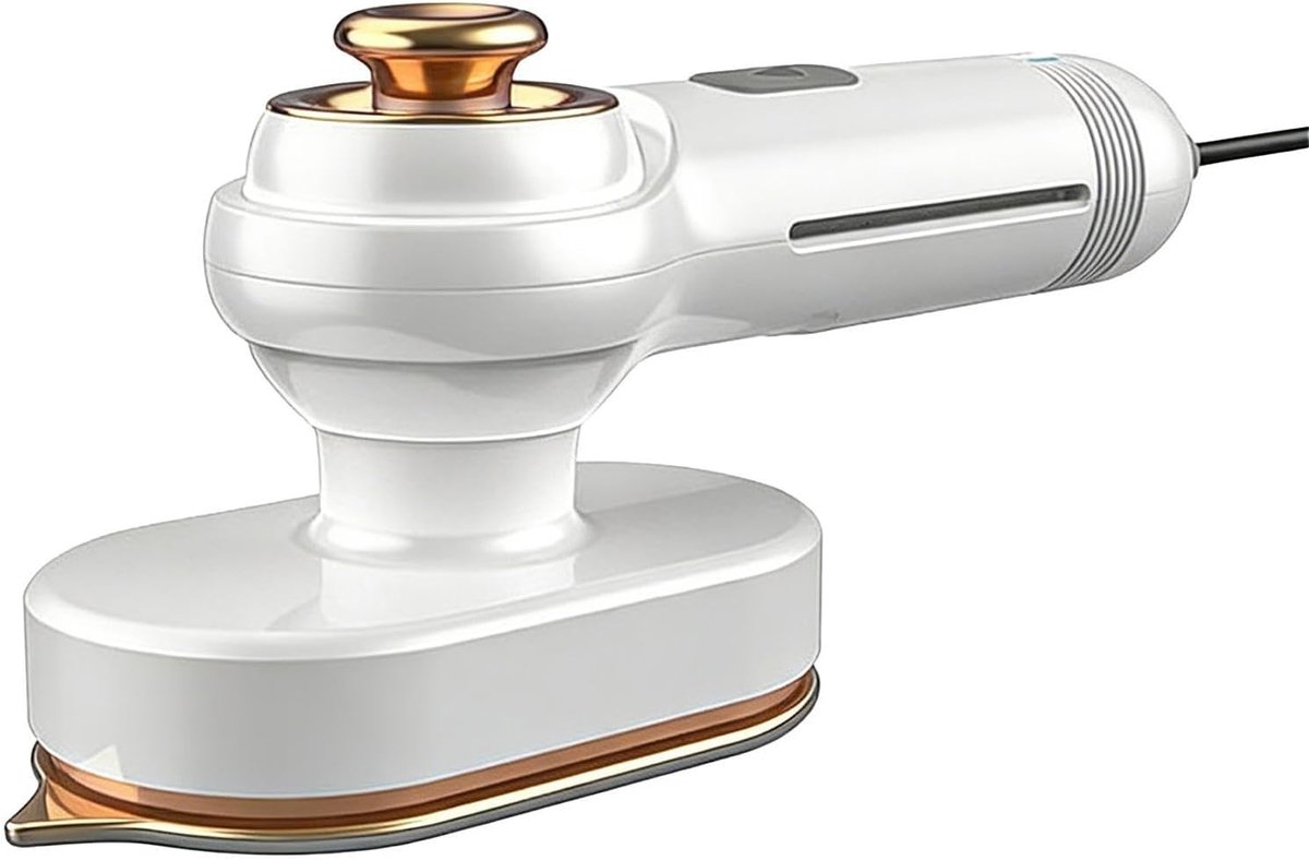 Kledingstomer Handheld - Draagbaar Stoomstrijkijzer - Kreukels Verwijderen - Snelle Verwarmingsfunctie - 60 ml Tank - Wit