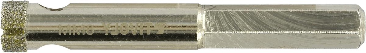 Diamant waterboor - Keramiek boor - Fijnsteen boren - Sneller boren +40% - Ø 8 mm - Zilver