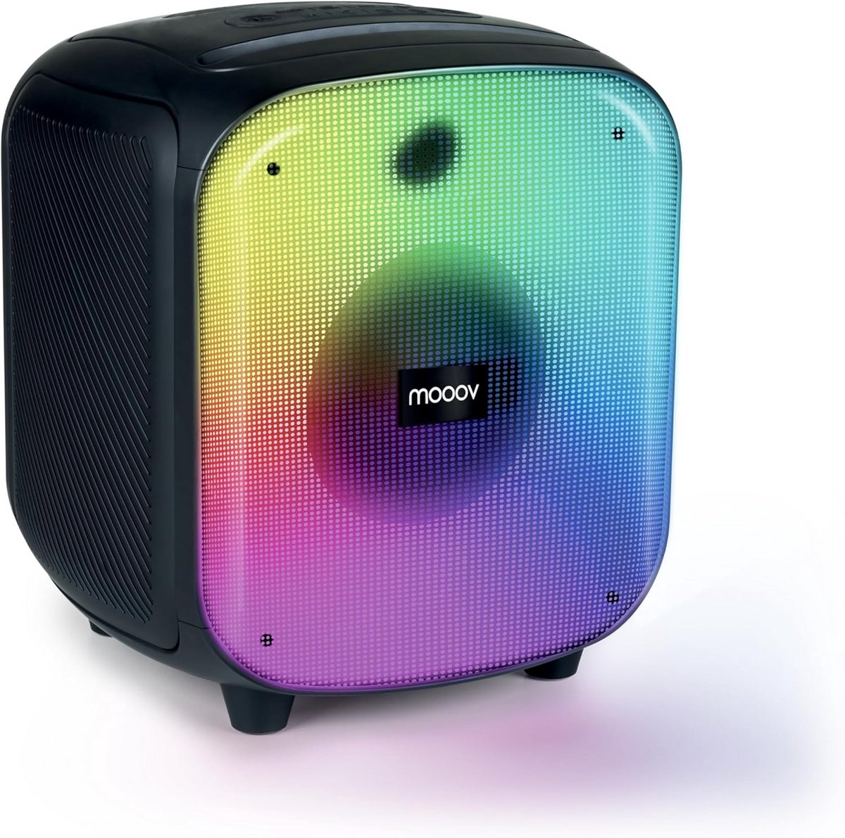 Draagbare Bluetooth Luidspreker - Muziekbox Geluid - Feestelijke Sfeer - 200W Vermogen TWS - 31x26x27 cm - Zwart