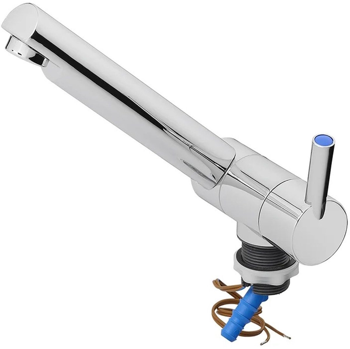Koudwaterkraan Trend A 12V Ø27 Chroom – Camping Waterkraan voor Camper en Caravan