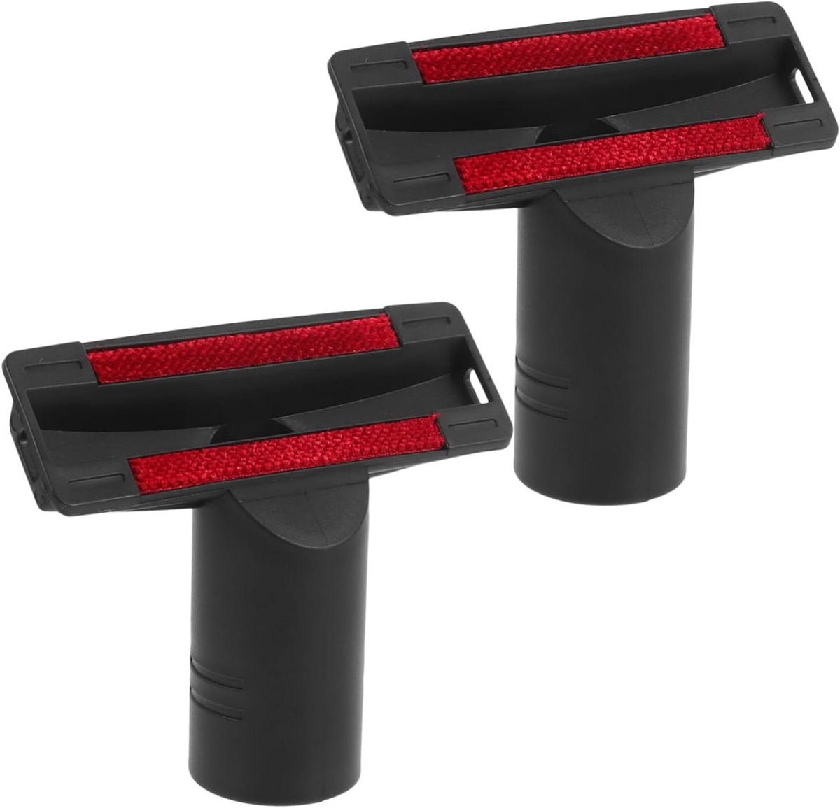 Stofzuigerborstel Set - Zuigmond Opzetstukken - Meubels Reinigen - Multifunctioneel Ontwerp - 12 cm - Zwart