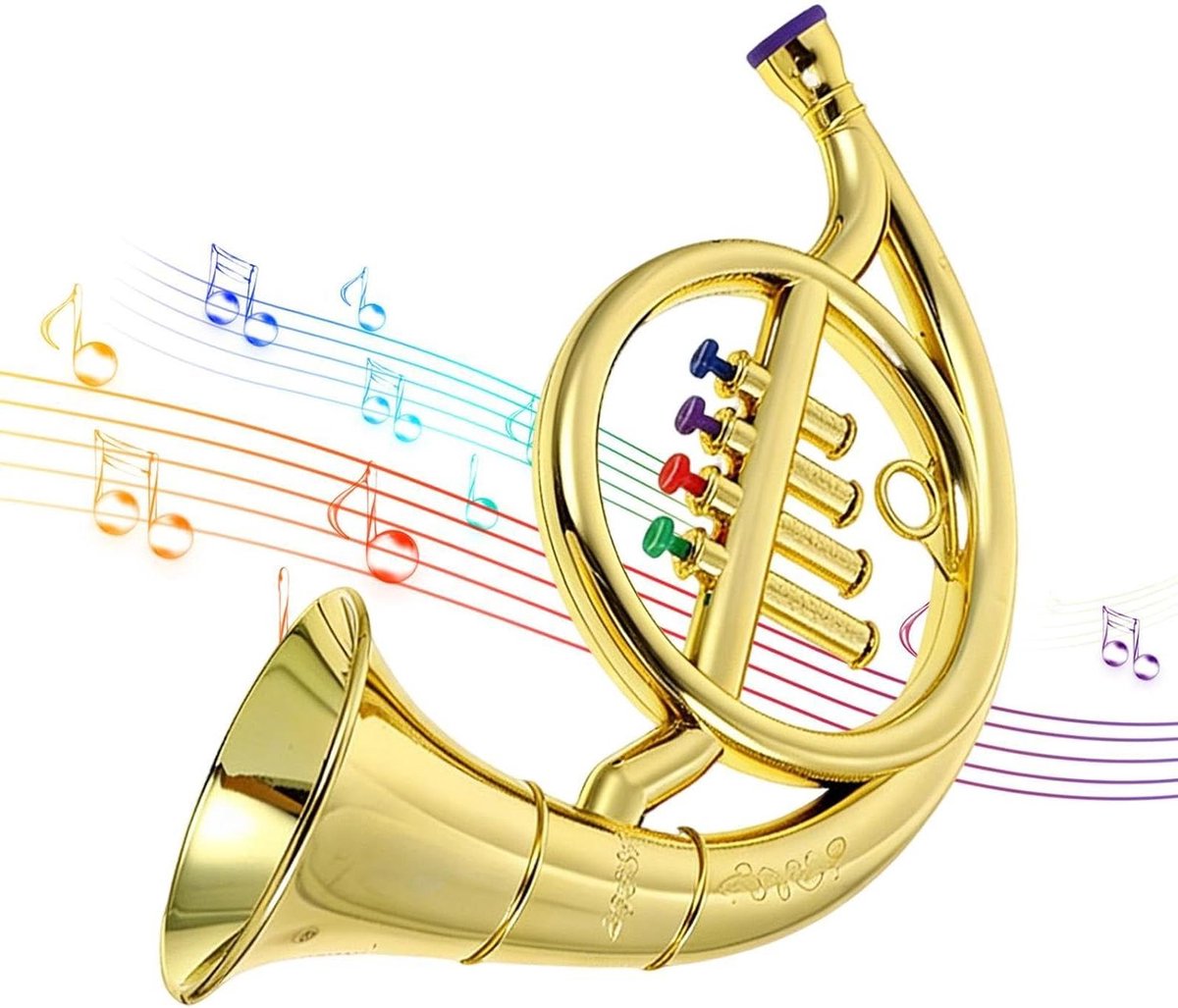 Saxofoon Speelgoed - Muziekinstrument Kinderen - Muzikale Ontwikkeling - Realistische Effecten - 40 x 24 x 12 cm - Uniek