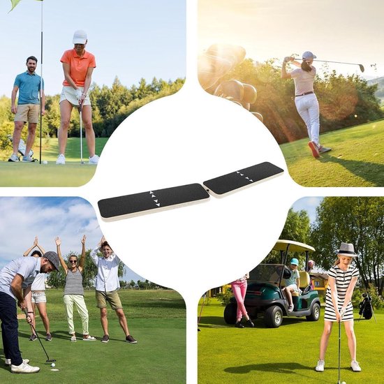 Golf Balansbord - Swing Trainer - Sport Stabiliteit - Continue aanpassing - 36 x 23 cm - Zwart van GOLF — afbeelding 4