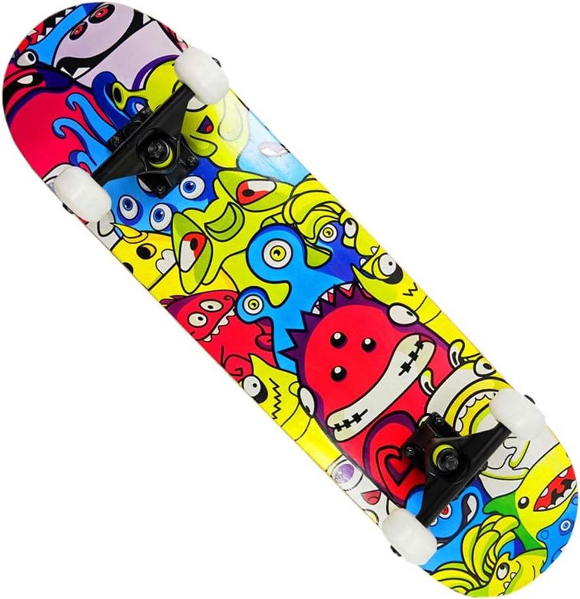 Compleet Skateboard Outdoor Board Stunts en Tricks Dubbel Kick Deck 31 x 8 inch