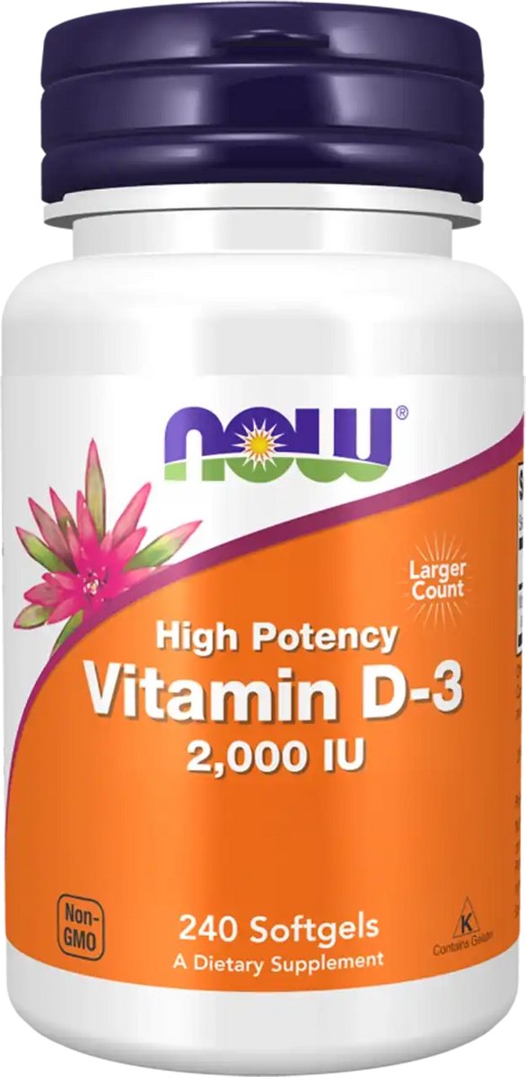 Vitamine D-3 2000IU - 240 softgels