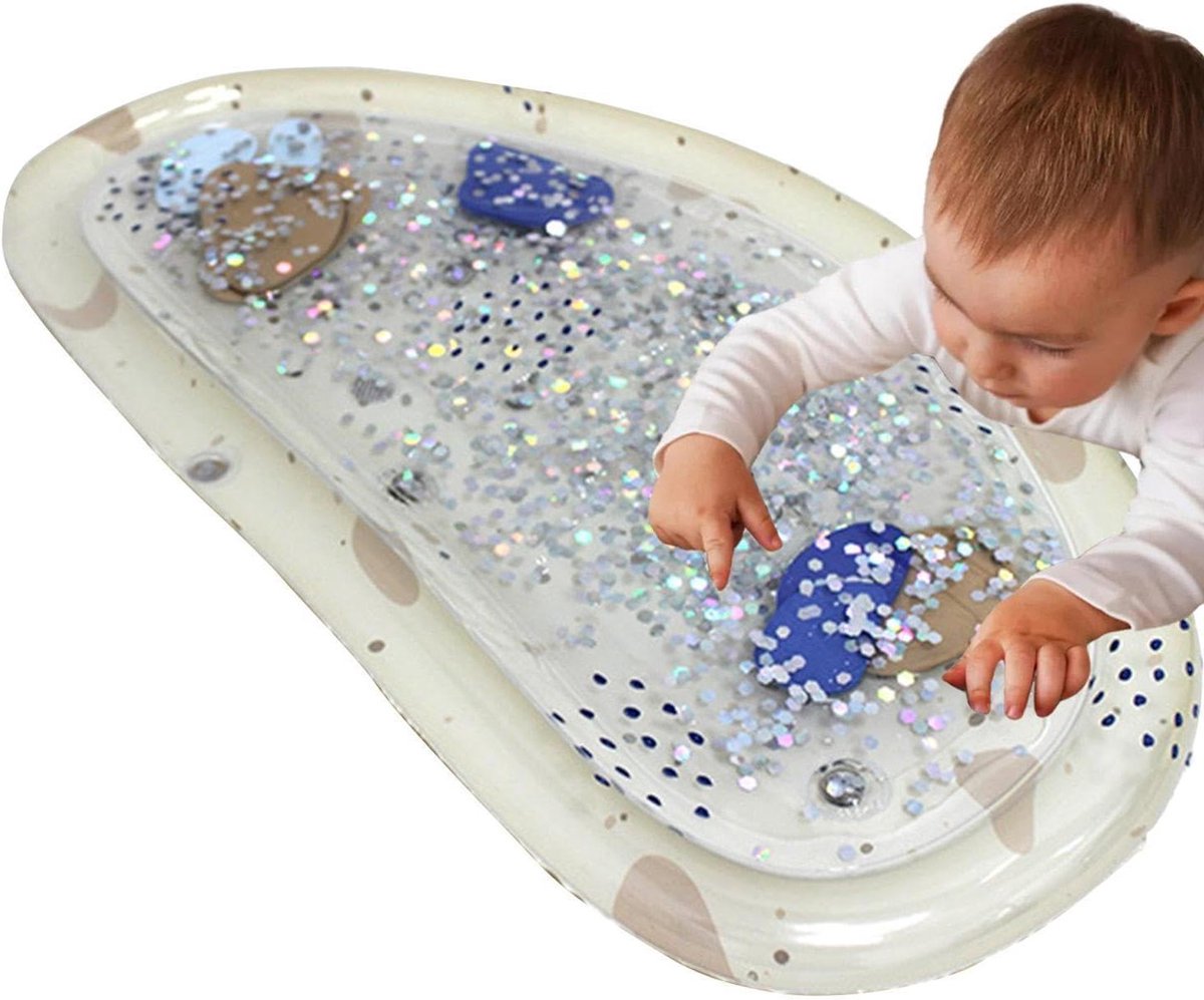 Water Speelmat - Opblaasbare Mat - Actief Buitenspelen - Oplichtende Activiteiten - 73 x 4