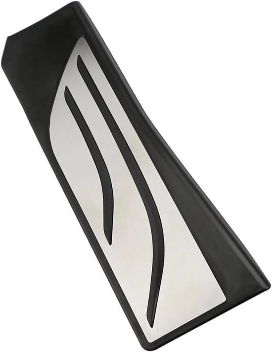 Pedaalhoezen Set - Auto Pedaal Covers - Verbeter Rijervaring - Antislip Ontwerp - 3 Delig - Zilver — afbeelding 4