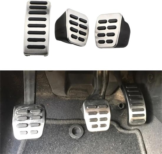 Pedaalhoezen Set - Auto Interieur - Verbeterde Grip - Antislip Ontwerp - 1 Stuk - Metaal — afbeelding 2