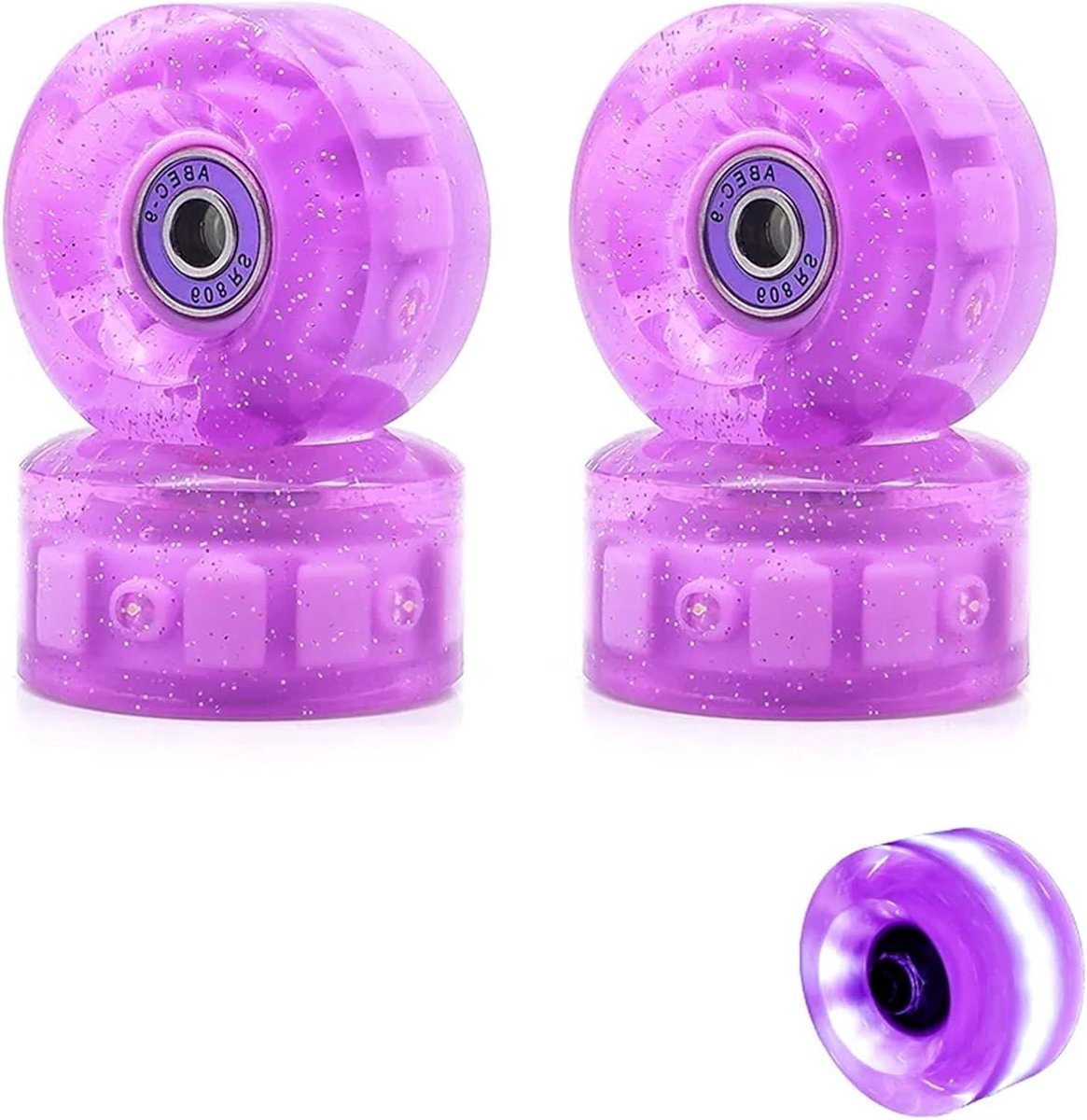 Skate Wielen Rolschaats Wielen Outdoor Skaten Hoog Elastisch PU 58 mm x 32 mm