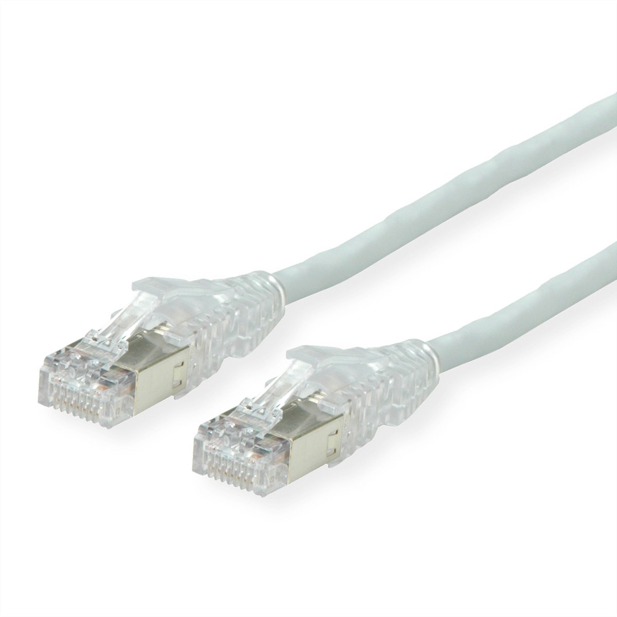 DÄTWYLER Patchkabel Kat.6A (Class EA) S/FTP, CU 7702 flex LSOH, AMP v2, grau, 7,5 m