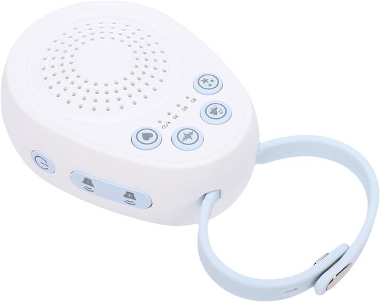 Witte Ruis Machine - Geluidsslaaphulp - Baby Slaap - 20 Kalmerende Geluiden - Compact Ontwerp - Wit — afbeelding 2