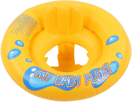 Baby Zwemzitje - Opblaasbare Zwemhulp - Waterpret Veilig - Dubbele Luchtkamer - 8-48 Maanden - Blauw — afbeelding 5