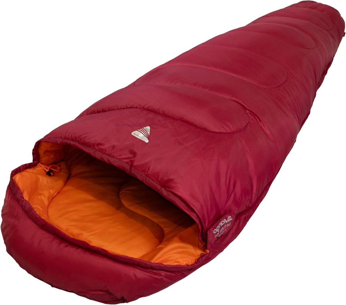 Mummie Slaapzak - Outdoor Slaapzak - Kamperen en Festivals - 2 Seizoenen Isolatie - 210 cm Lengte - Framboos
