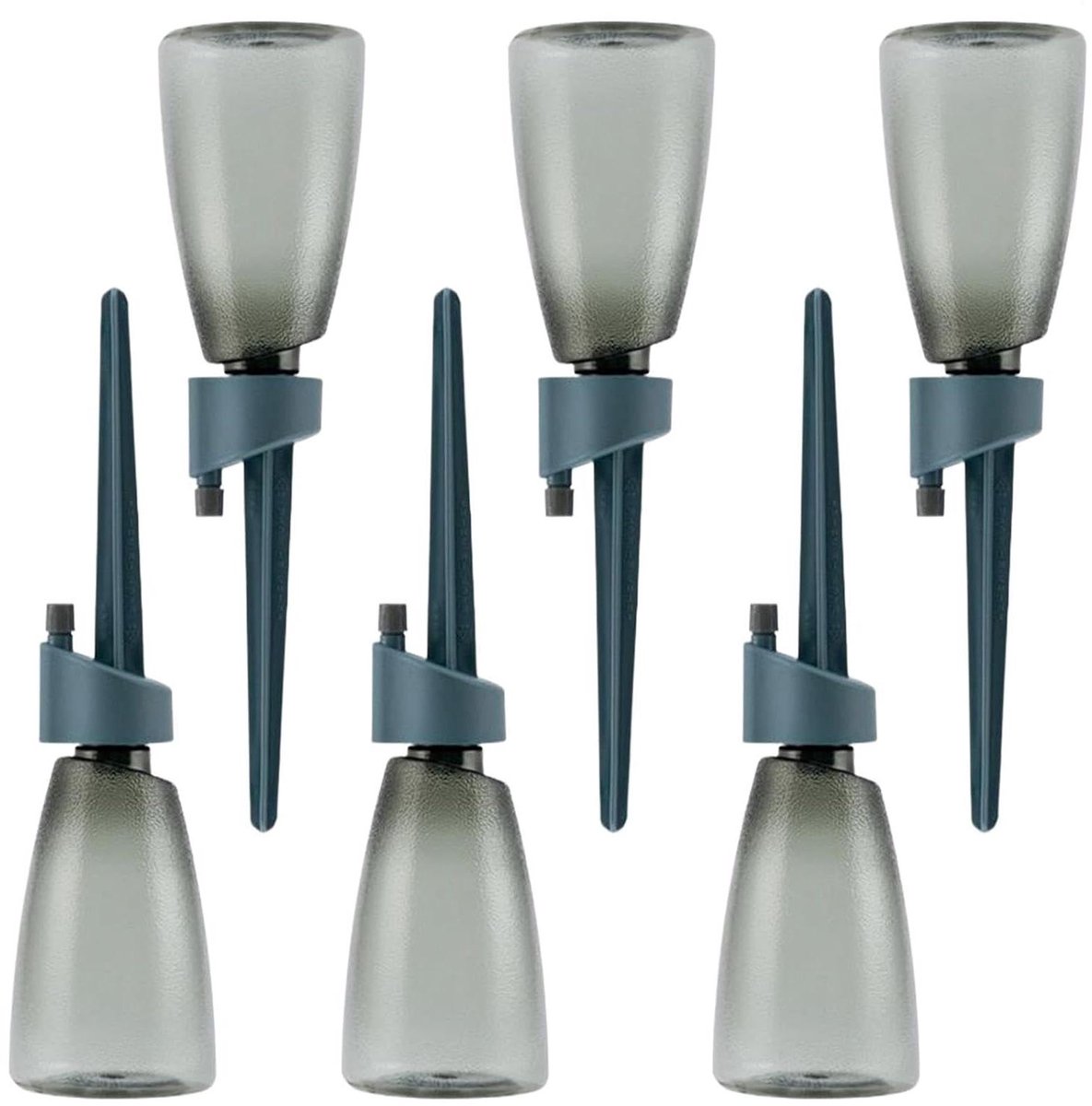Planten Bewatering - Zelfwatergevers - Planten Verzorgen - Regelbaar Ventiel - 6 Stuks - Groen