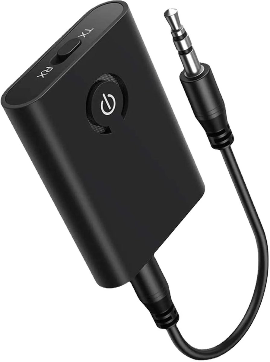 2-in-1 Bluetooth 5.0 zender en ontvanger draadloze audio zenderadapter 3,5 mm