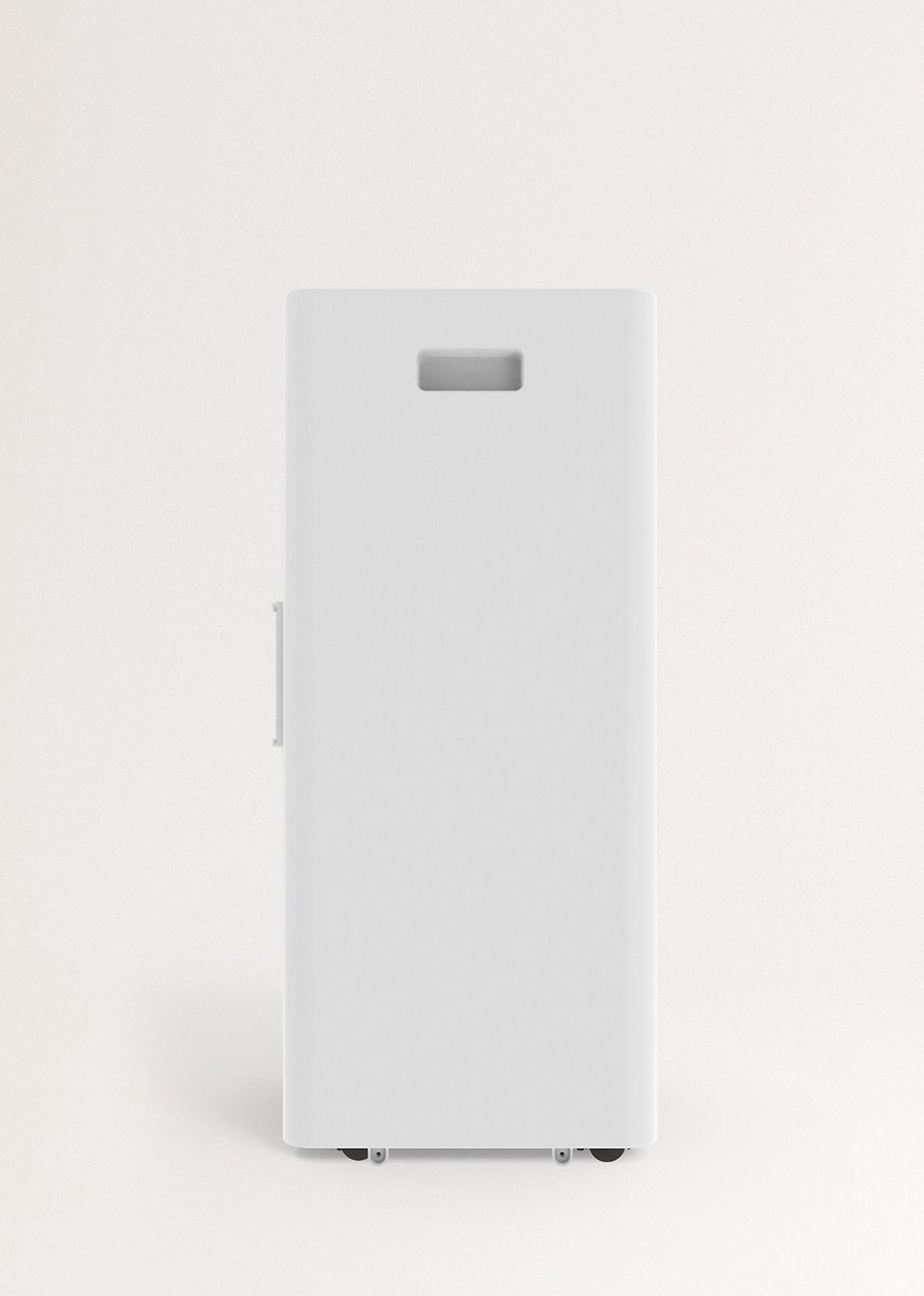 CREATE - Mobiele airco 4-in-1 WiFi 9000 BTU met warmtepomp - Wit - Met afvoerset voor schuifraam - SILKAIR DUAL CONNECT 9000 thumbnail 2