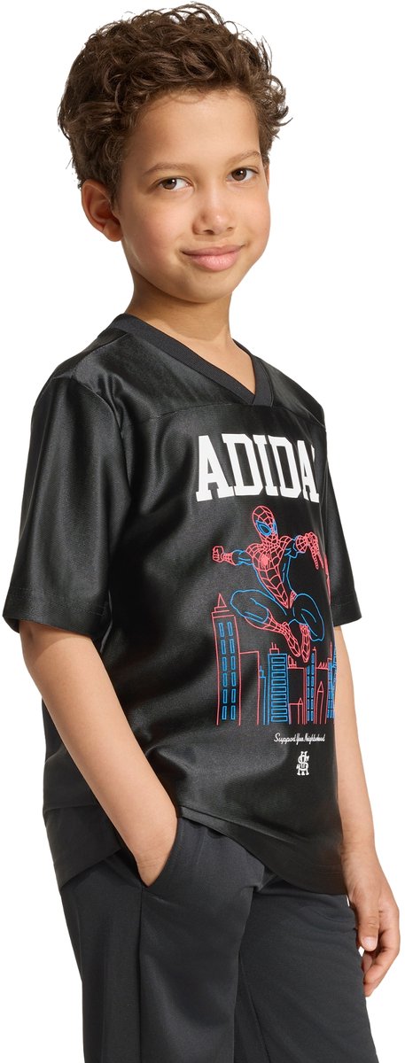 Adidas Sportswear Adidas Marvel Spider-Man T-Shirt Kinderen Zwart