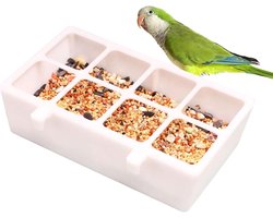 Vogel Drinkfontein - Vogelvoederhuisje Kooi - Vogels Voeren - Anti-morst Design - 16 cm - Enkel Kenmerk