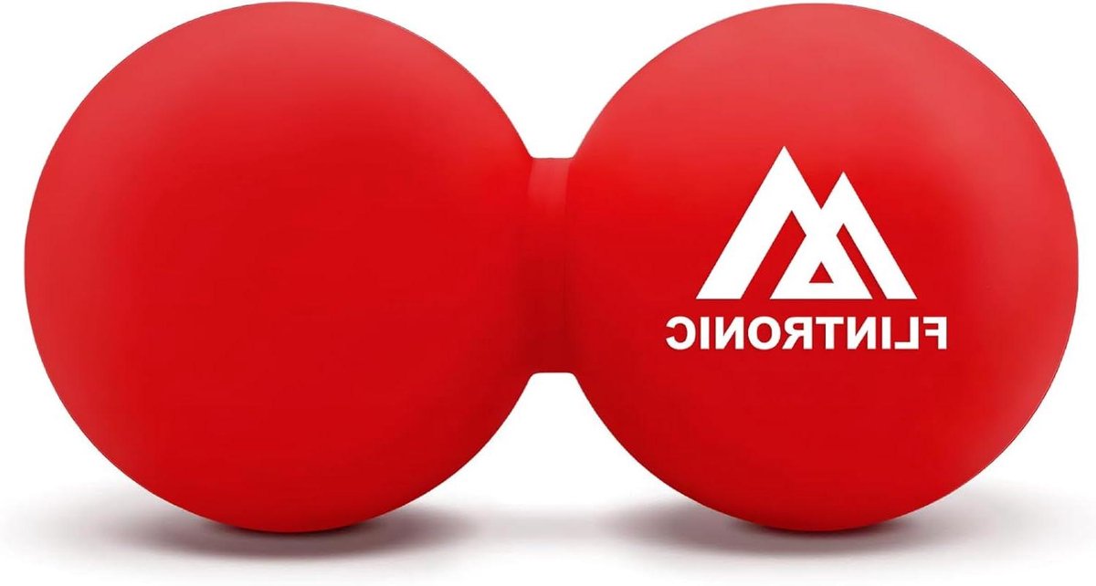 Massagebal - Pinda bal - Spierontspanning - Ergonomisch ontwerp - 128 cm - Rood