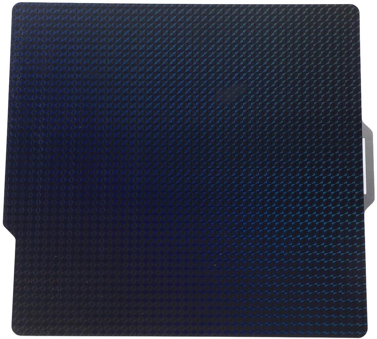 3D Printer Bouwplaat - Flexibel Platform - Model Verwijderen - Dubbelzijdig PEY - 257x257mm - Zwart