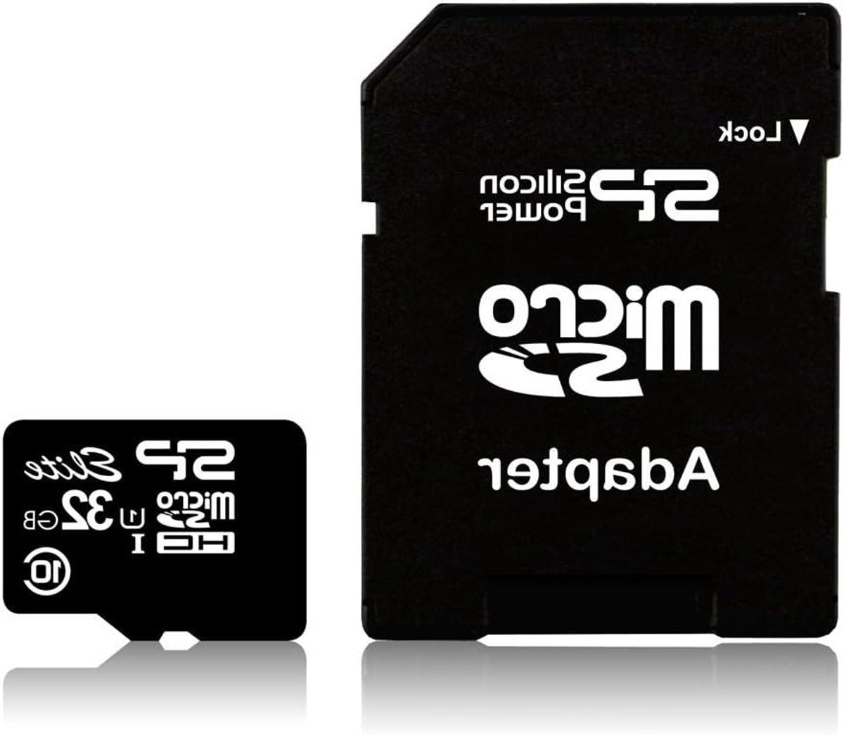 Geheugenkaart - SD kaart - Opslag Uitbreiden - Full HD Opnames - 32GB - Zwart