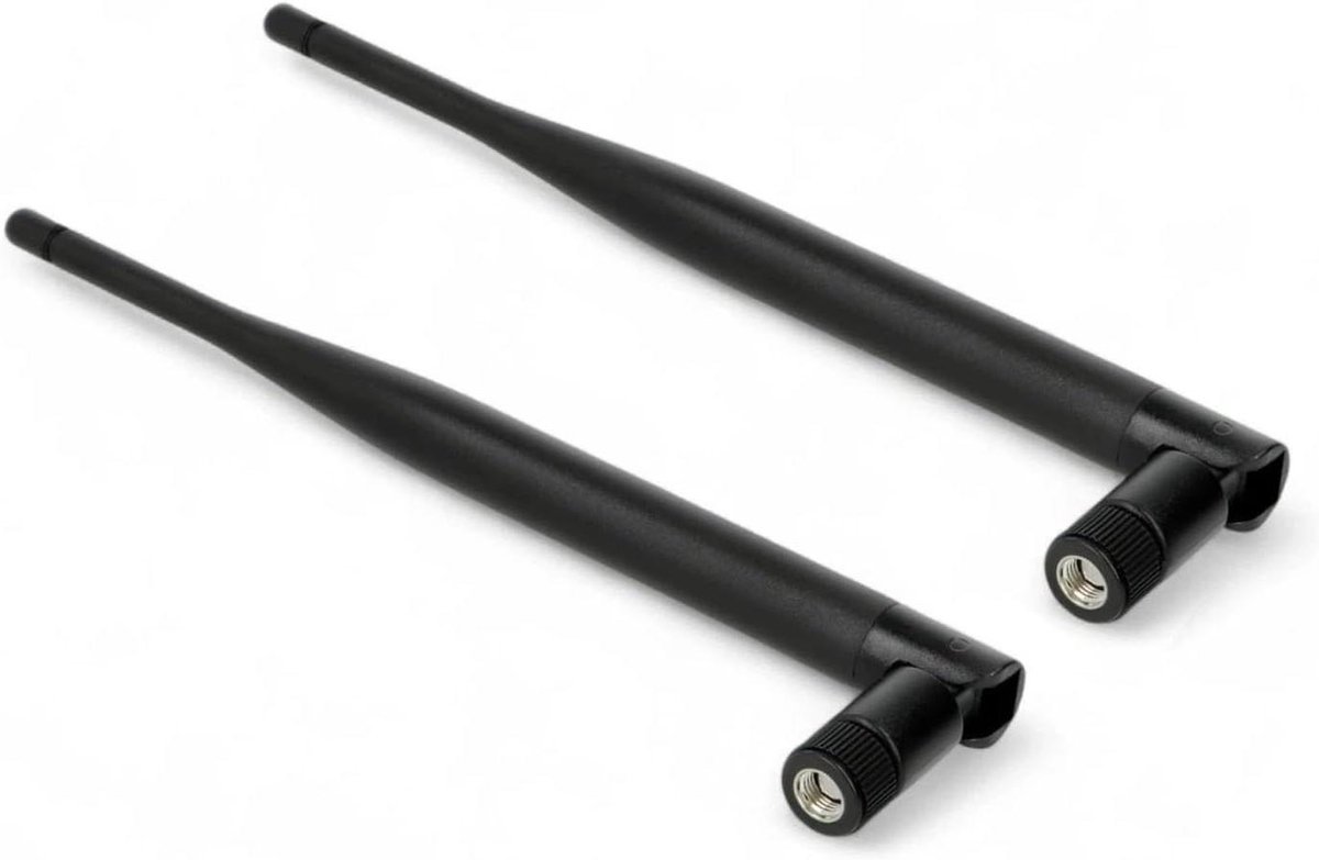 LoRa Antennes - Draadloze Zenders - IoT Projecten - Omnidirectioneel 3dBi - 2 Stuks - Zwart