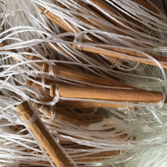 Visnet - Kieuwnet Gootsteen - Vissen Vangen - Verstevigd Nylon - 20 meter - Wit — afbeelding 2