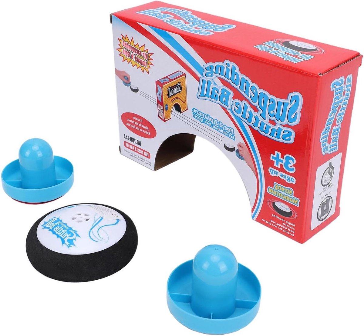 Elektrische Hockey Set - Tafelhockey Spel - Familieplezier Binnen - Automatische Puck Launcher - 24 x 16 x 6 cm