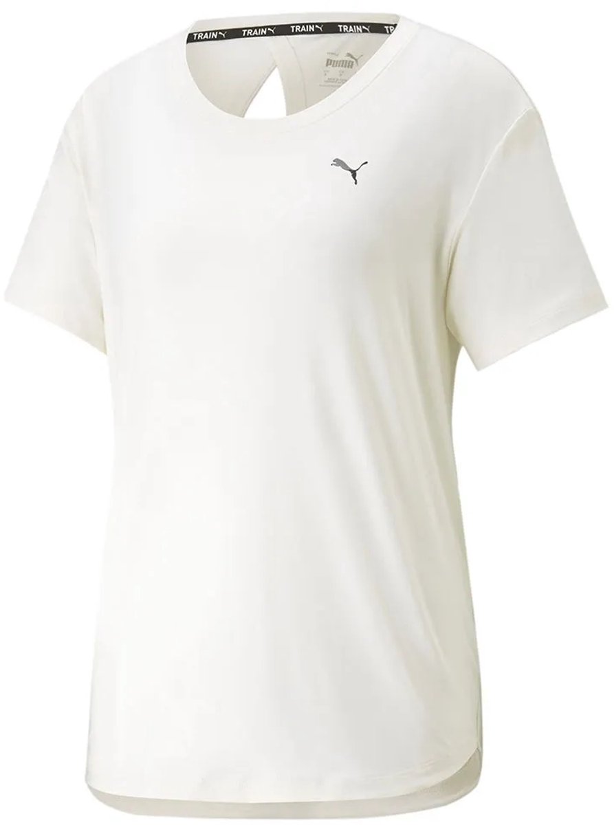Puma Studio Yogini Lite T T-shirt Met Korte Mouwen Vrouw Frosted Ivory