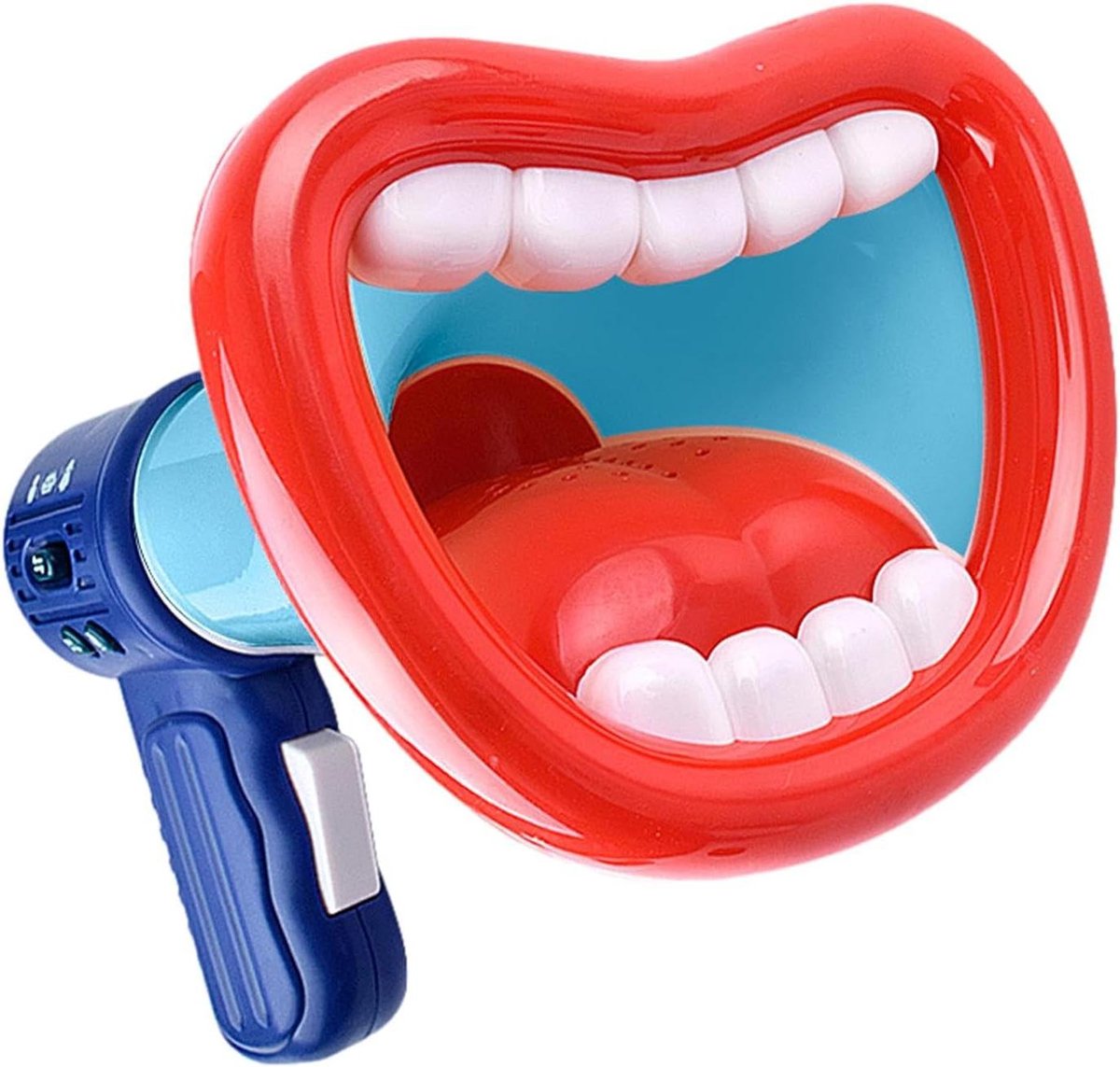 Spraakwisselaar Speelgoed - Stemvervormer Luidspreker - Feest Plezier - Meerdere Stemmen - 13 cm Hoog - Blauw