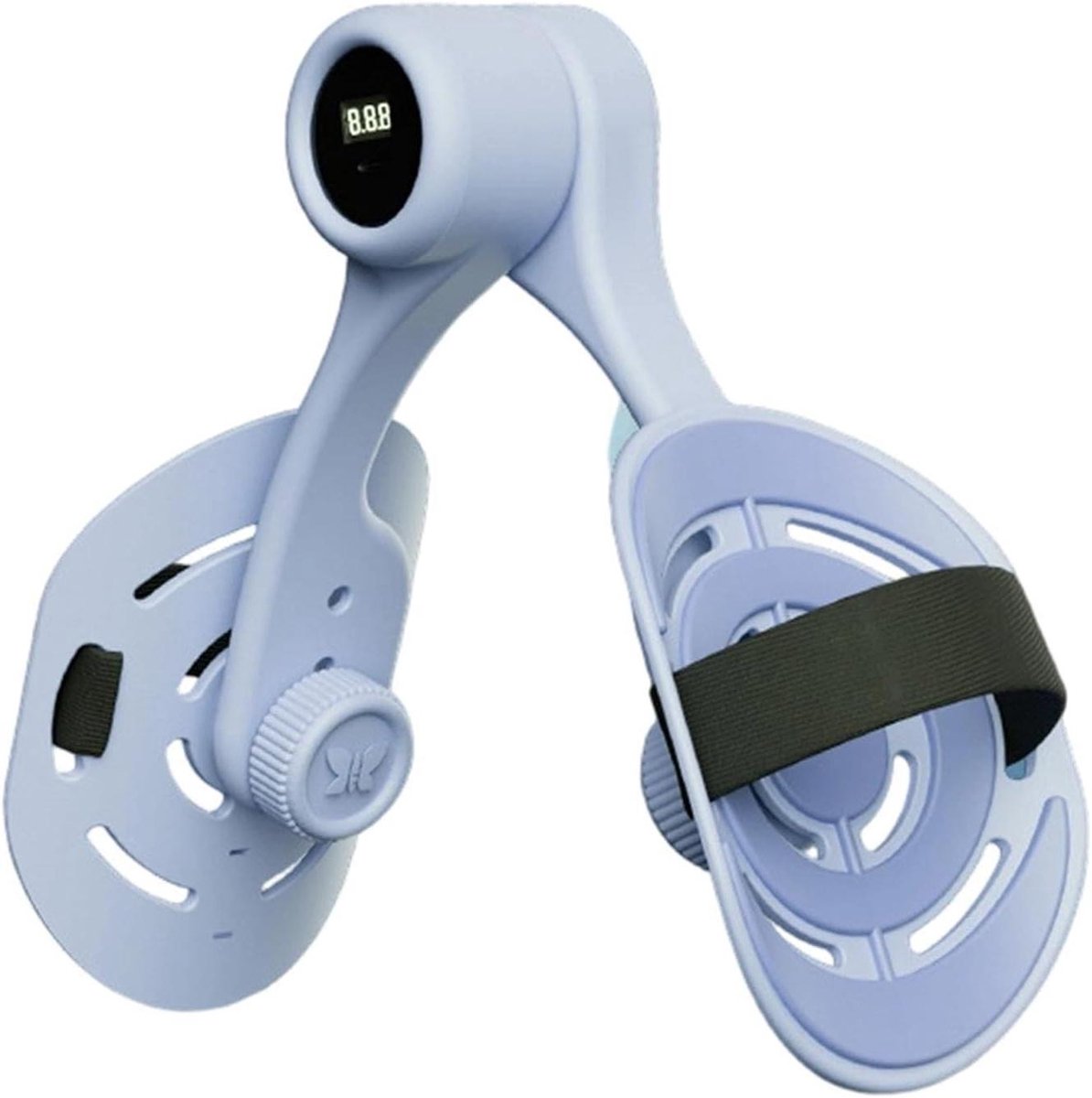 Dijtrainer Bekkenbodemtrainer - Thuis Fitnessapparaat - Spierversterking Bekkenbodem - Wetenschappelijke Belasting - ca. 31 x 25 x 105 cm - Blauw