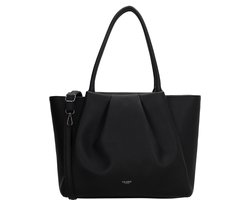 Charm London Lyon Laptoptas - 15.6 inch - Dames - Werktas - Ritssluiting - Magneetsluiting - Laptopvak - School - A4tas - Shopper - Zwart