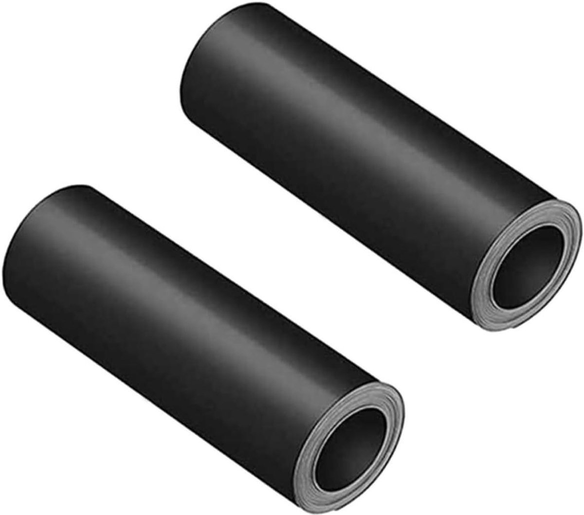 Haard Tochtstopper - Windblocker Isolatie - Energie Besparen - Magnetisch Rubber - 1016 cm - Zwart
