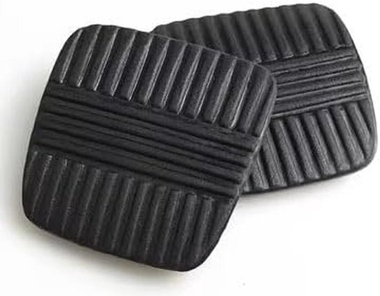 Pedaal Covers - Rem koppeling rubbers - Verbeterde Grip - Set van 2 stuks - Standaard Maat - Zwart van Merkloos — afbeelding 2