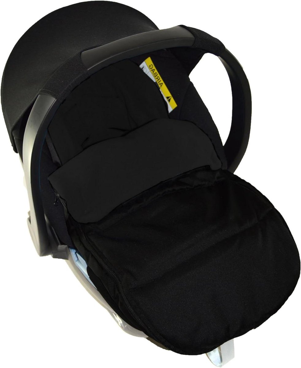 Autostoel voetenzak - Baby deken - Warm en droog - Wind en waterafstotend - Universeel - Zwart