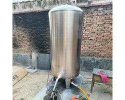 Drukvat Pompput - Druktank Booster - Waterdruk Verhogen - Automatisch Watersysteem - 60 Liter - Zwart