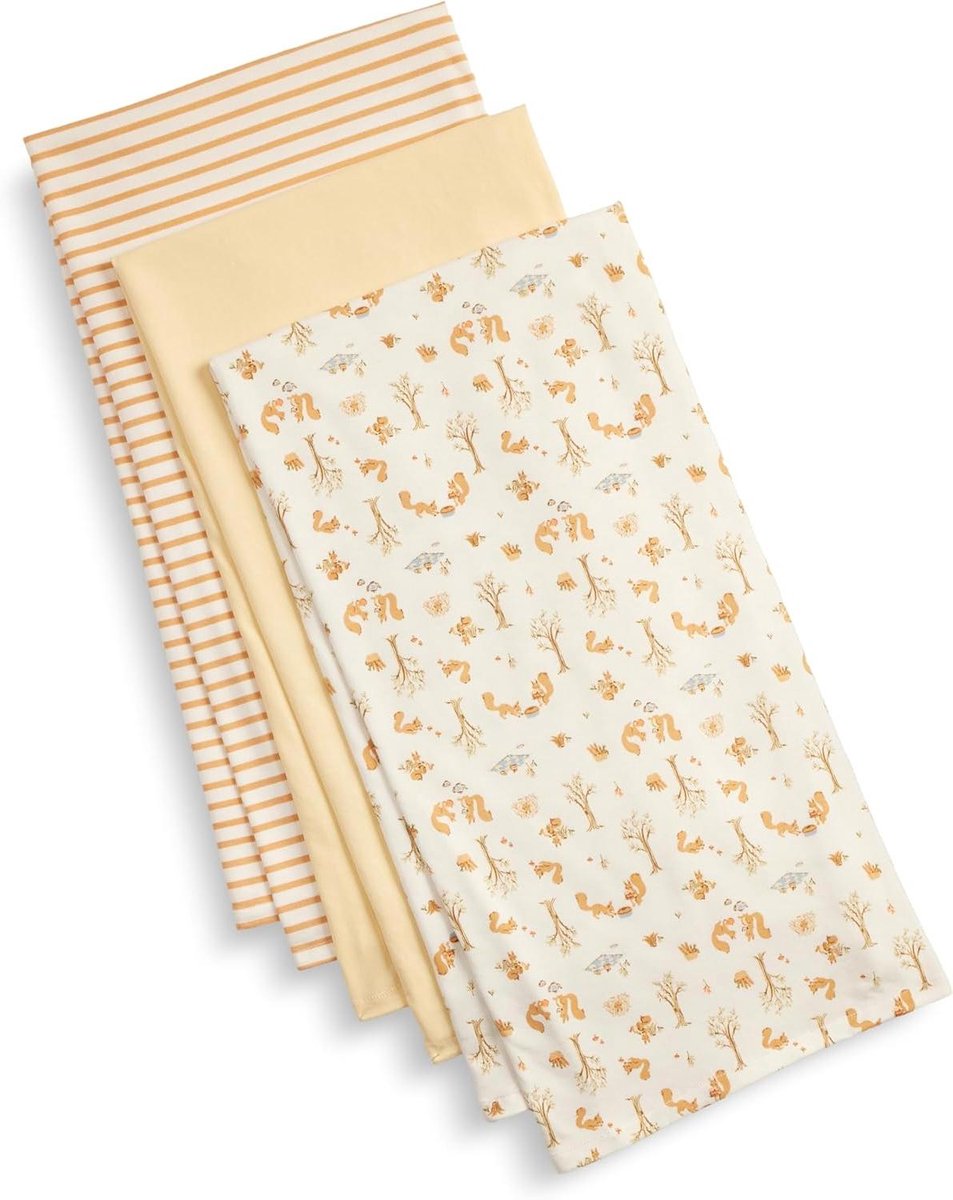 Inbakerdeken Baby - Wikkeldoek Baby - Baby Comfort - Uniseks Design - 3 Stuks - Multicolor
