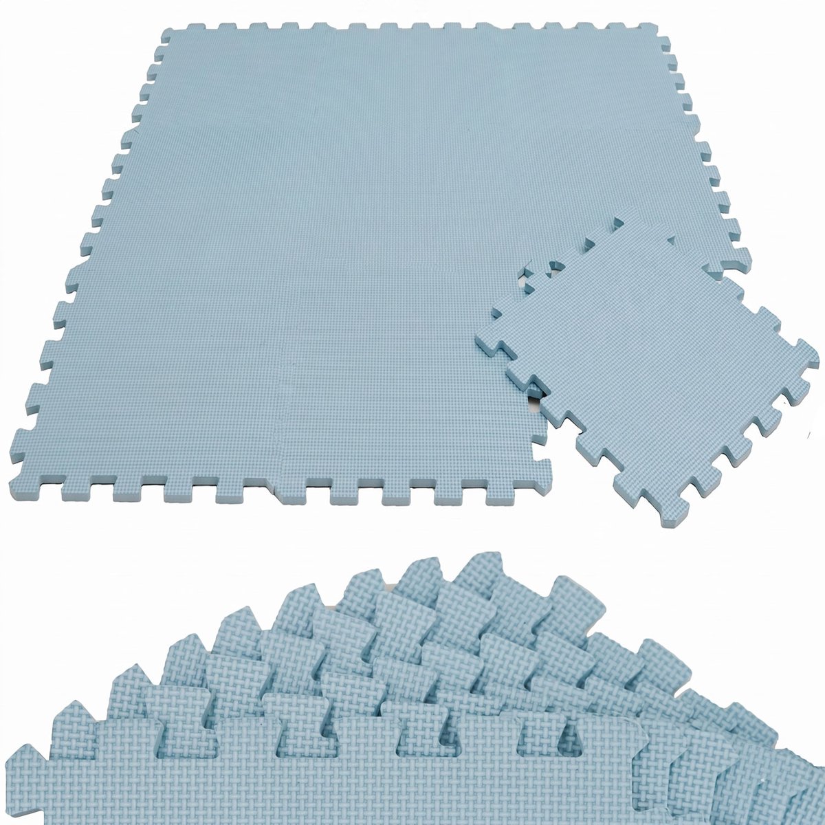 Bol.com Van dag Één: 9-delige Baby Puzzel Speelmat - 30x30 EVA Schuim Kruipmat Vloermat Speeltapijt Kind aanbieding