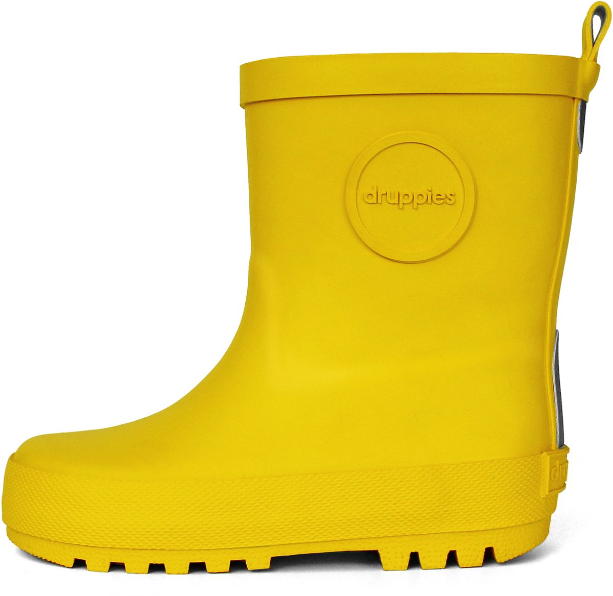 Druppies Regenlaarzen Kinderen - Gele Rubber Laarzen - Meisjes - Jongens - Adventure Boot - Maat 35