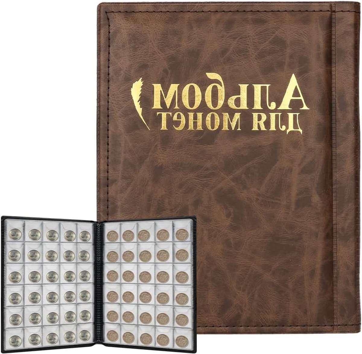 Coin Collectie Tassen en Albums - 250 Pouches voor Munten, Verzamelalbums en Opbergdozen voor Souvenir Munten
