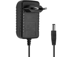 12V 2A voedingsadapter, LED-lichtstrip, make-upspiegel, verlichting voor livestreaming, stroomkabel voor monitoring